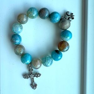 💙 Semi precious gem bracelet 💙